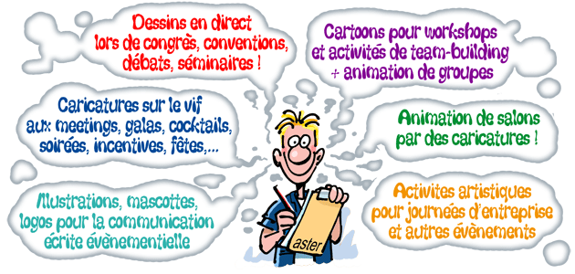 mon menu dessins en direct