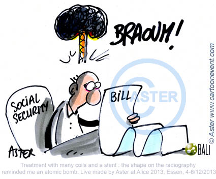 Cartoon neuroladiology