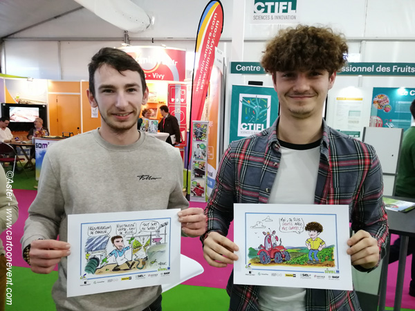 Animation au SIVAL2019 dessin06