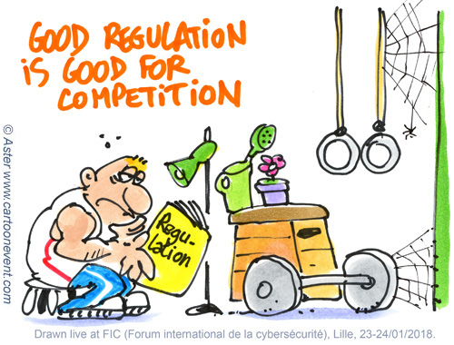 Cartoon at  international congress - FIC
