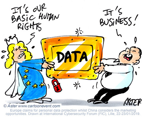 Cartoon at  international congress - FIC