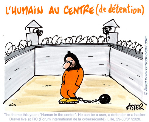 Cartoon at  international congress - FIC