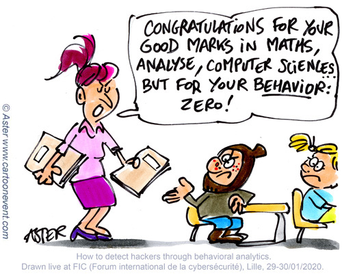 Cartoon at  international congress - FIC