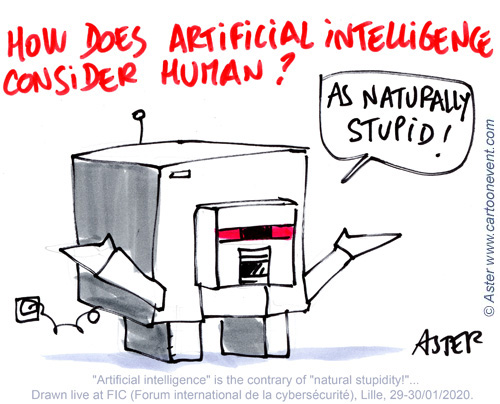 Cartoon at  international congress - FIC