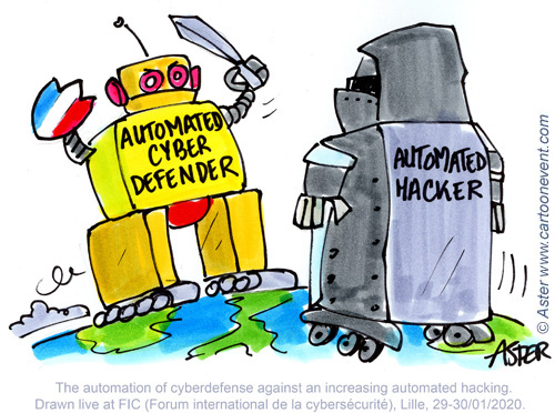Cartoon at  international congress - FIC