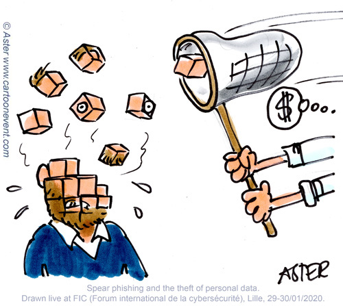 Cartoon at  international congress - FIC