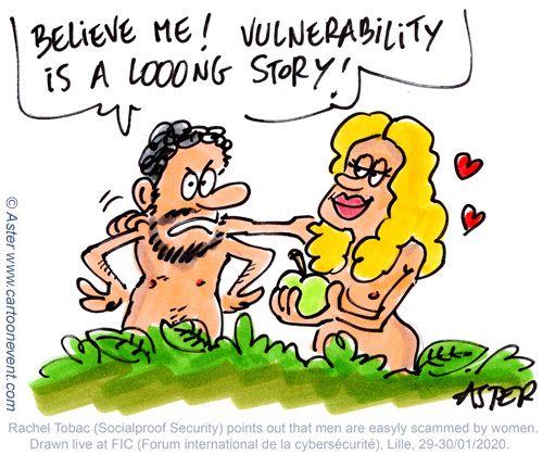 Cartoon at  international congress - FIC