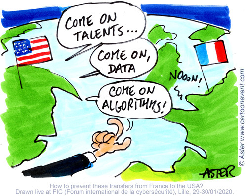 Cartoon at  international congress - FIC