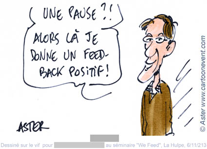 Illustration de propos - Feed-back positif