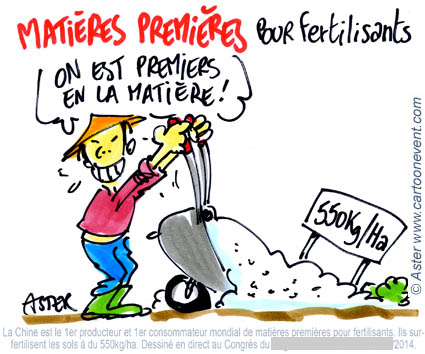 Illustration sur le vif - fertilisants