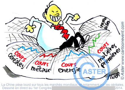 Dessin en live - Chine et économie mondiale