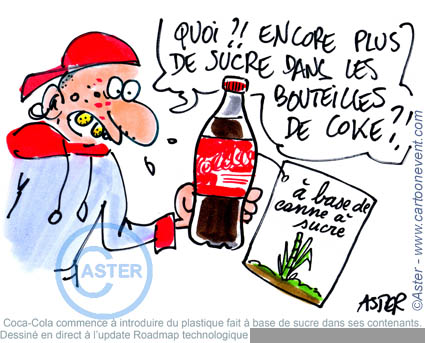 Dessin d'animation - plastqiue à bas e de sucre