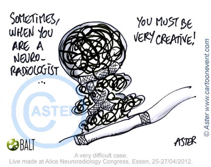 Cartoon neuroradiology 2012