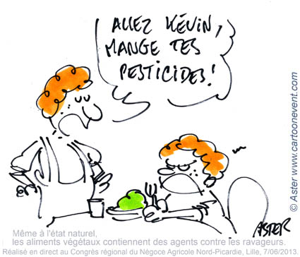 Dessins debat pesticides