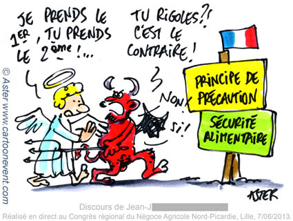 Dessins debat principe de précaustion