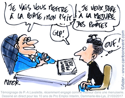 dessin-conference debat métiers
