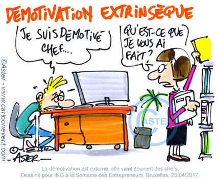 dessin-conference debat démotivation