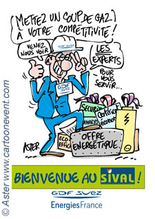 Dessin à Sival à l'avance